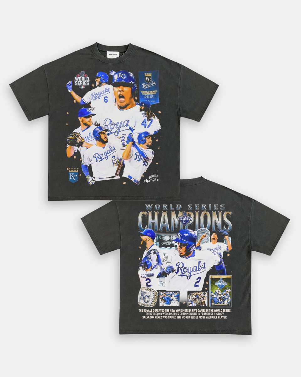 2015 WORLD SERIES CHAMPS - ROYALS TEE - [DS] - GAME CHANGERS
