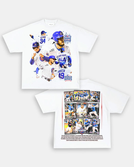 2016 WORLD SERIES CHAMPS - CUBS TEE - [DS] - GAME CHANGERS