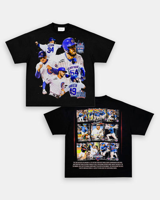 2016 WORLD SERIES CHAMPS - CUBS TEE - [DS] - GAME CHANGERS