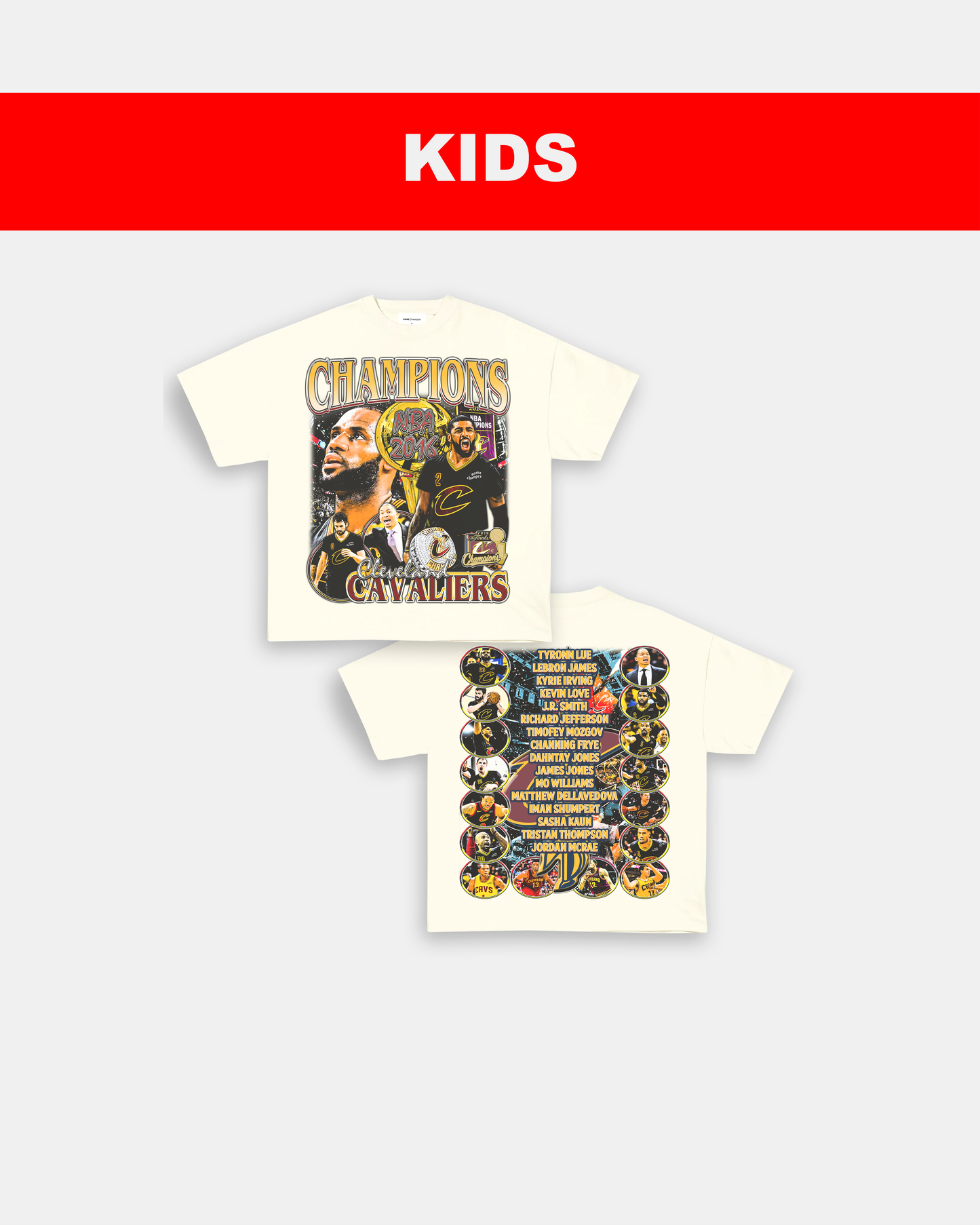 2016 NBA CHAMPIONS - KIDS TEE - [DS]