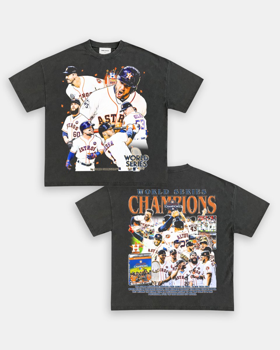 2017 WORLD SERIES CHAMPS - ASTROS TEE - [DS] - GAME CHANGERS