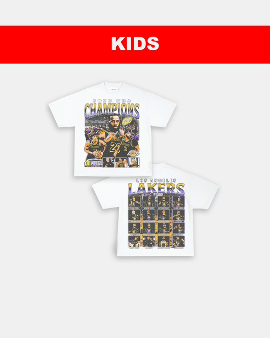 2020 NBA CHAMPIONS - KIDS TEE - [DS]