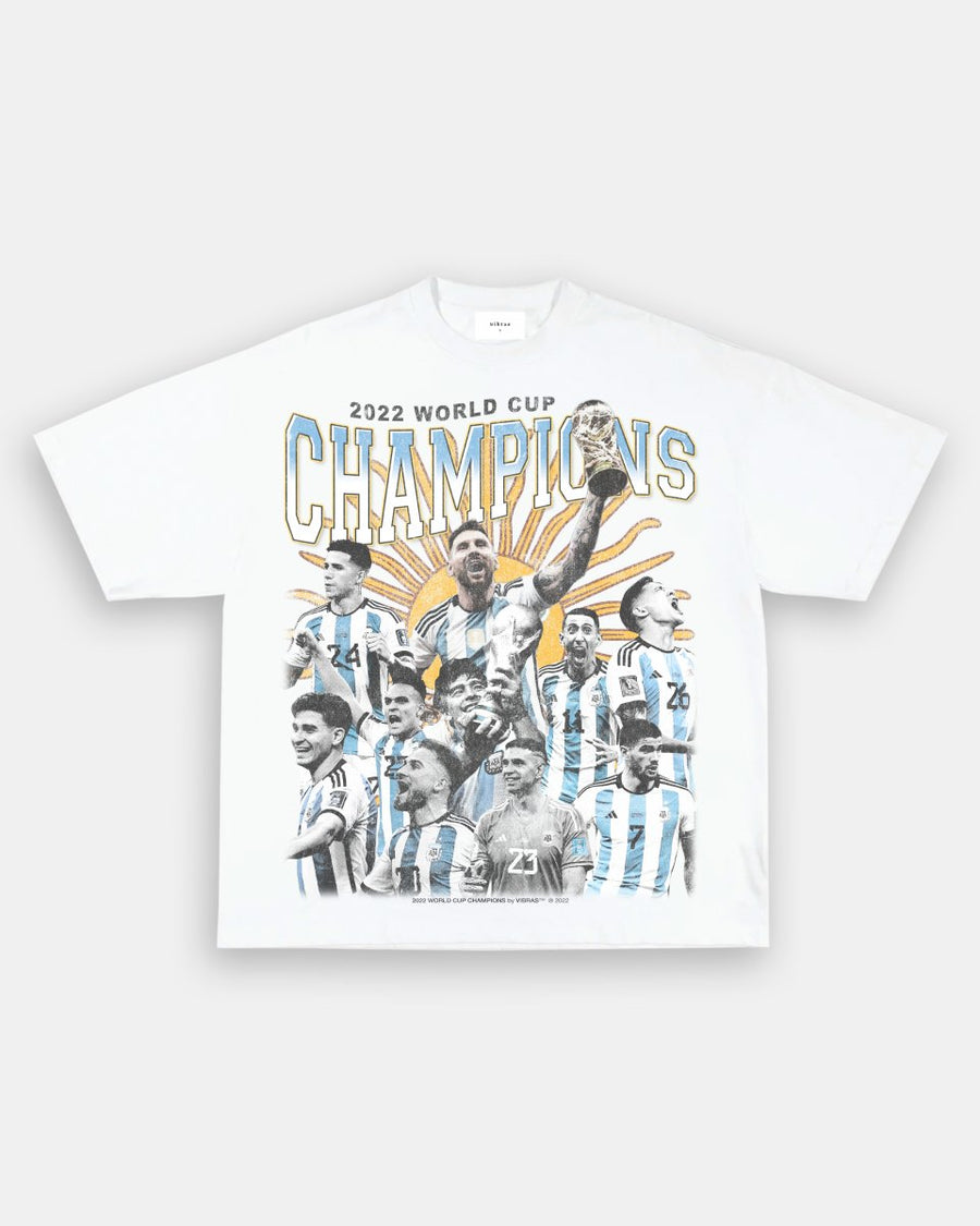 2022 WORLD CUP CHAMPIONS TEE - GAME CHANGERS