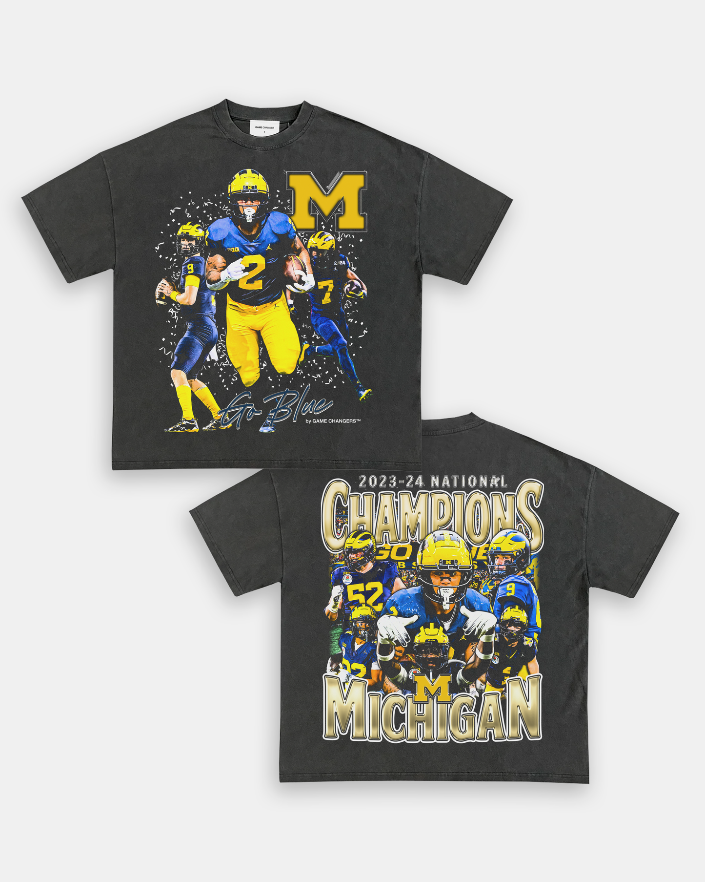 2023-24 NATIONAL CHAMPS - MICHIGAN TEE - [DS]