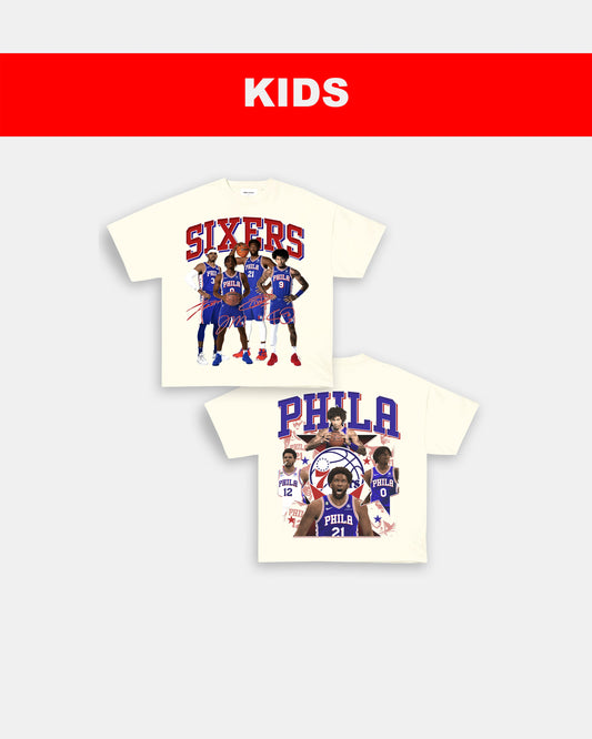 2023 SIXERS - KIDS TEE - [DS]