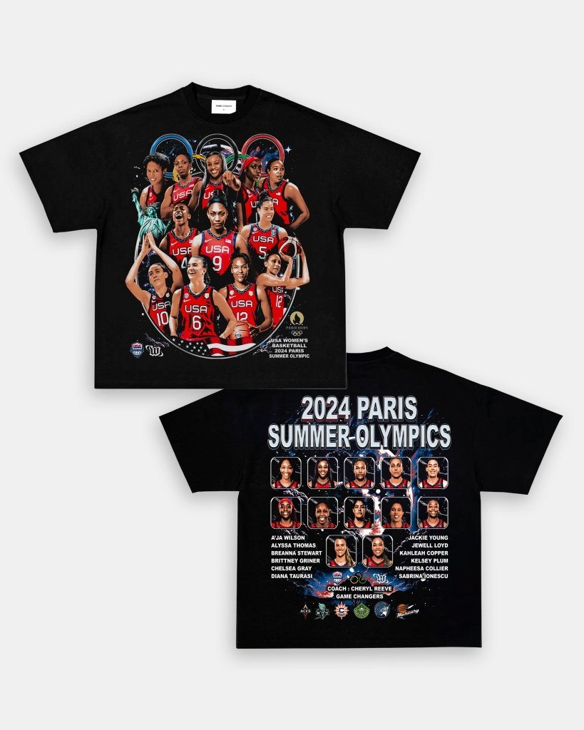 2024 USA WOMENS BASKETBALL TEE - [DS] - VIP - GAME CHANGERS TEE
