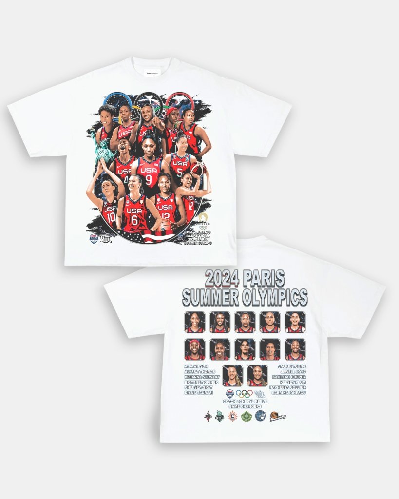 2024 USA WOMENS BASKETBALL TEE - [DS] - VIP - GAME CHANGERS TEE