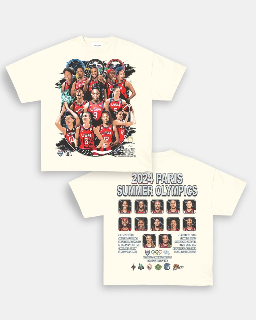 2024 USA WOMENS BASKETBALL TEE - [DS] - VIP - GAME CHANGERS TEE