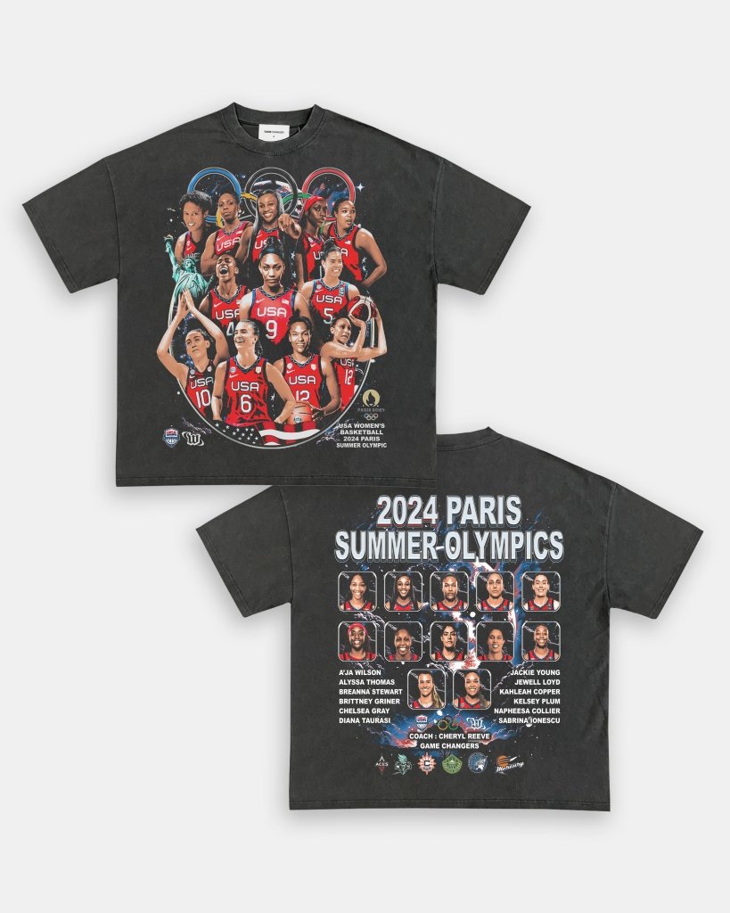2024 USA WOMENS BASKETBALL TEE - [DS] - VIP - GAME CHANGERS TEE