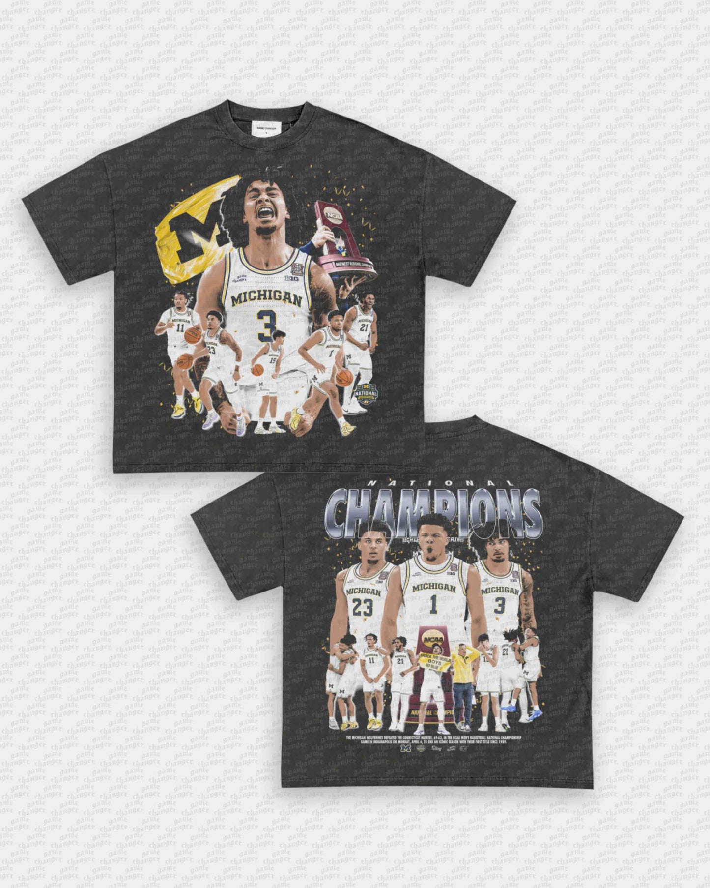 25-26 NATIONAL CHAMPS - MICHIGAN TEE - [DS]