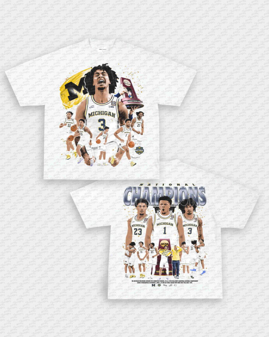 25-26 NATIONAL CHAMPS - MICHIGAN TEE - [DS]