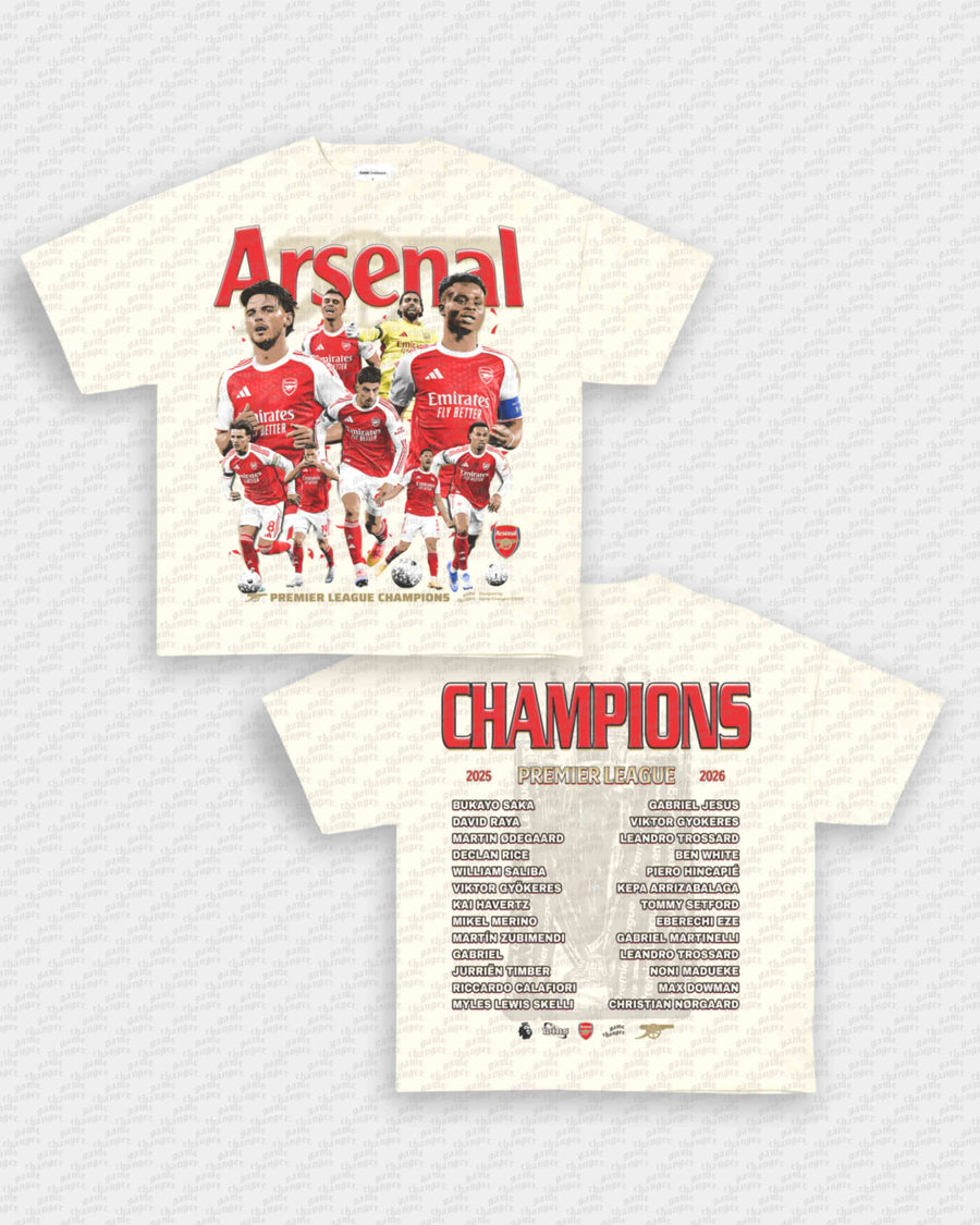 25-26 PREMIER LEAGUE CHAMPS TEE - [DS]