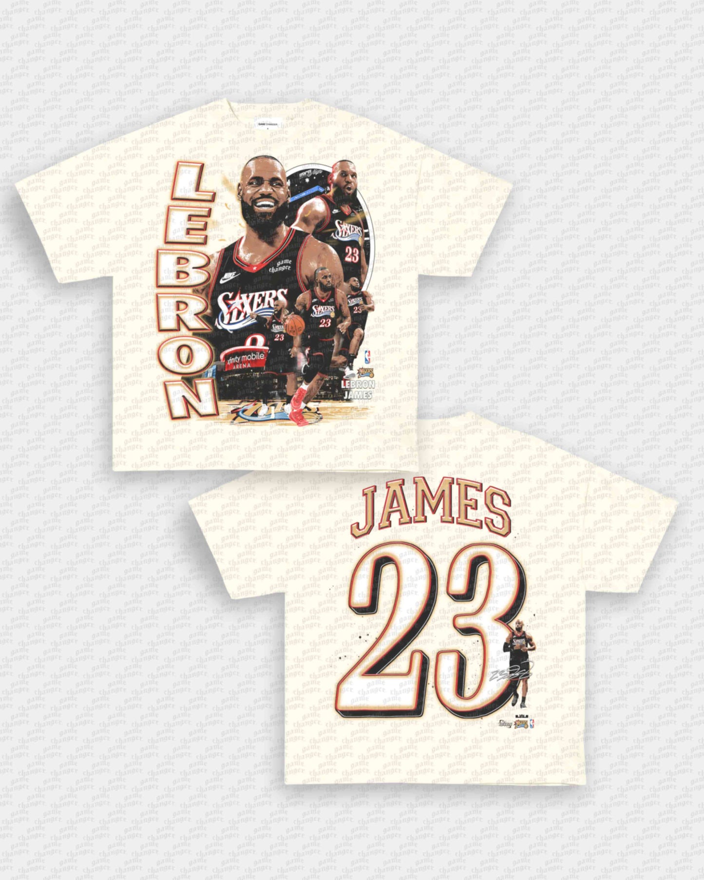 76ERS LEBRON TEE - [DS]