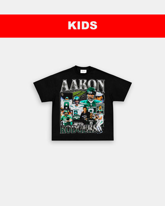 AARON RODGERS - JETS - KIDS TEE