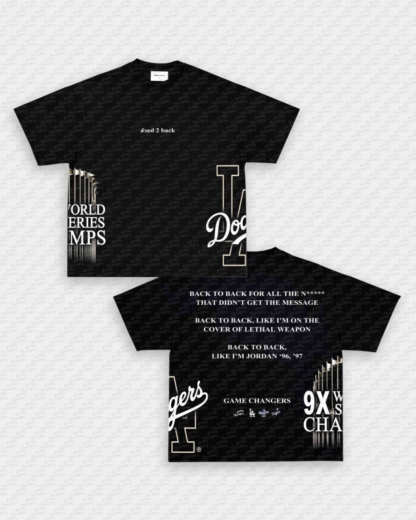 BACK 2 BACK TEE - [4S]