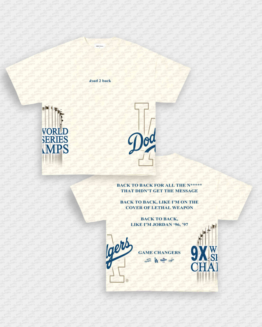 BACK 2 BACK TEE - [4S]