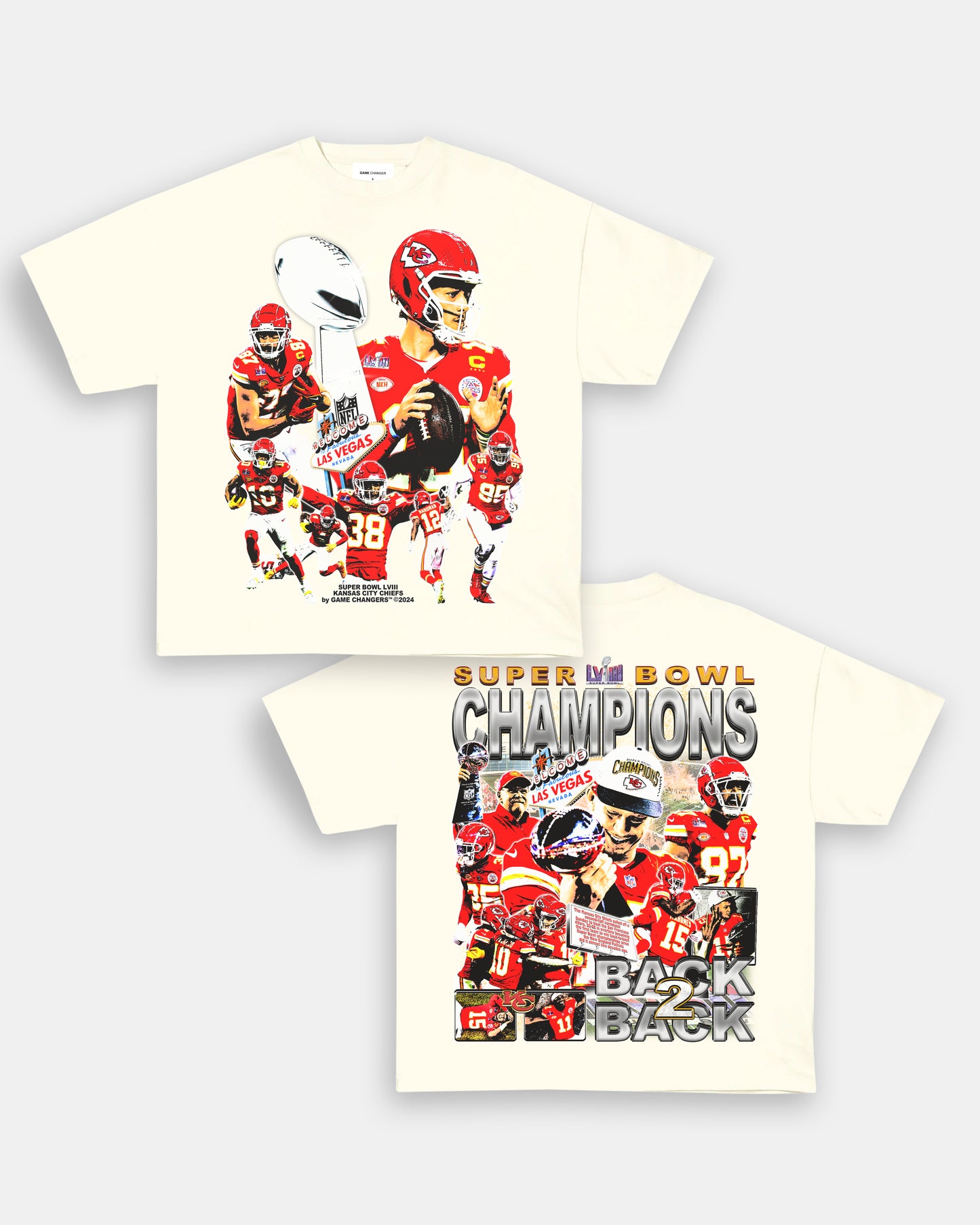 BACK 2 BACK CHAMPS TEE - [DS]