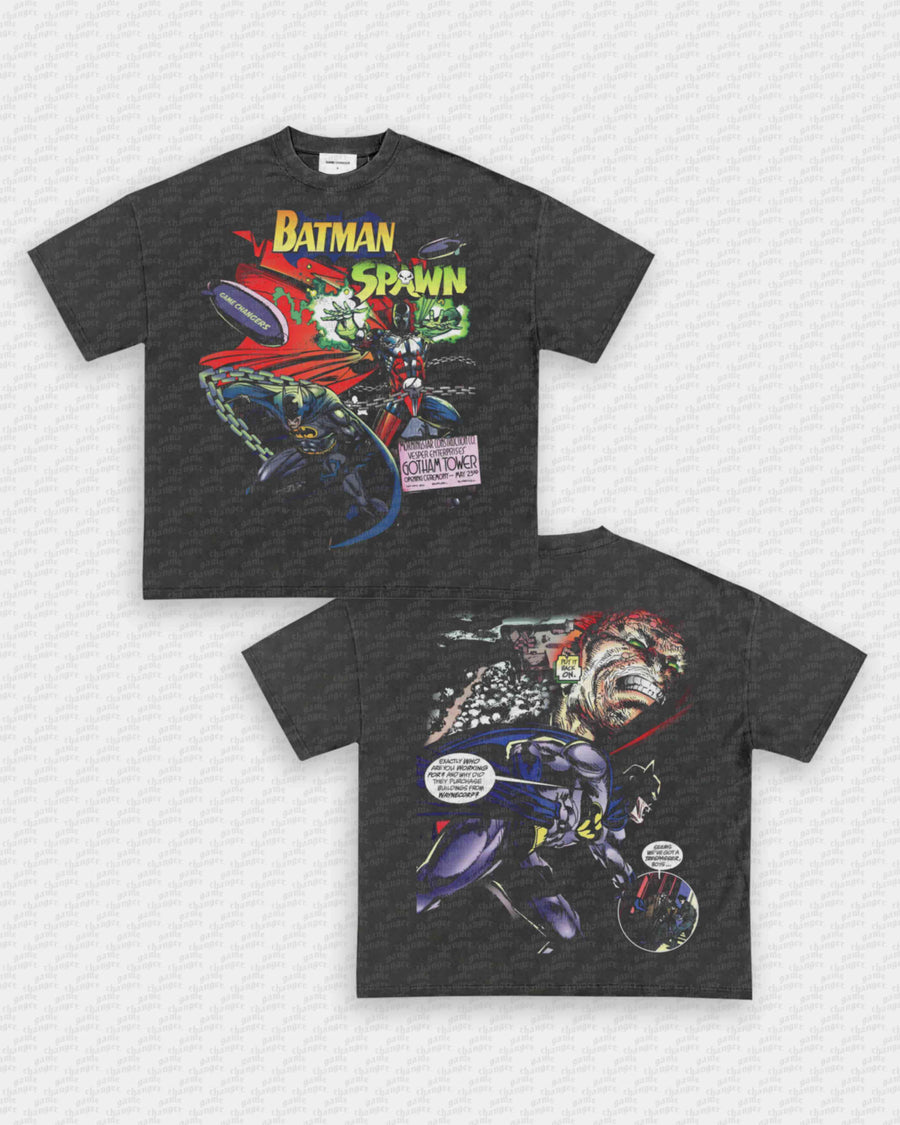 BATMAN VS SPAWN TEE - [DS]