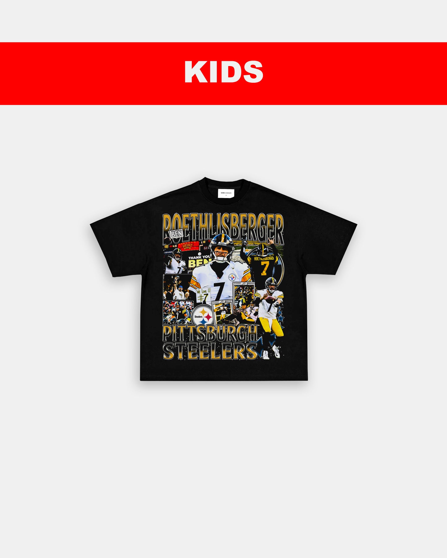 BEN ROETHLISBERGER - KIDS TEE