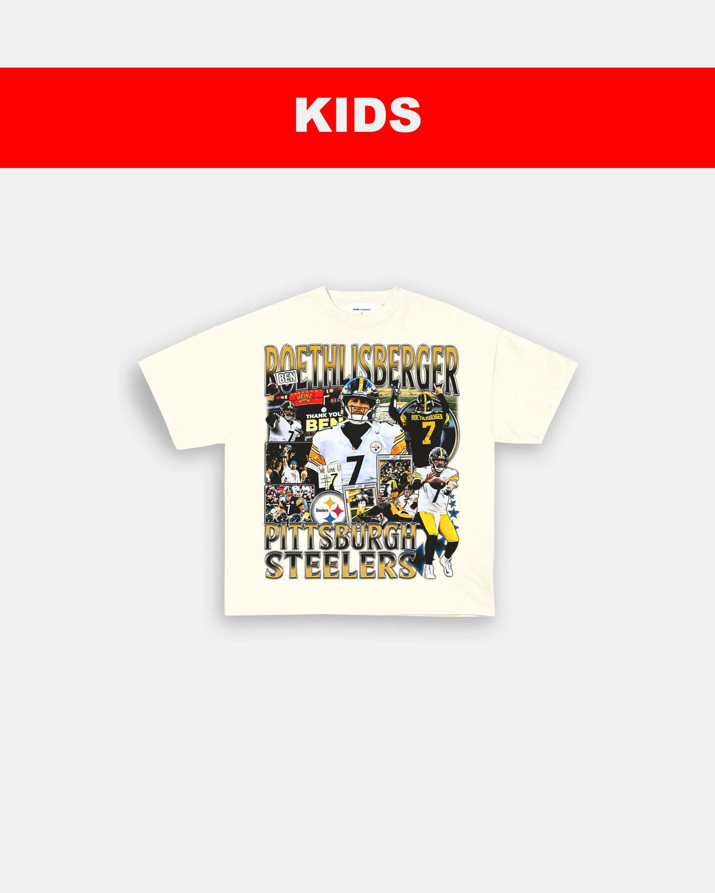 BEN ROETHLISBERGER - KIDS TEE