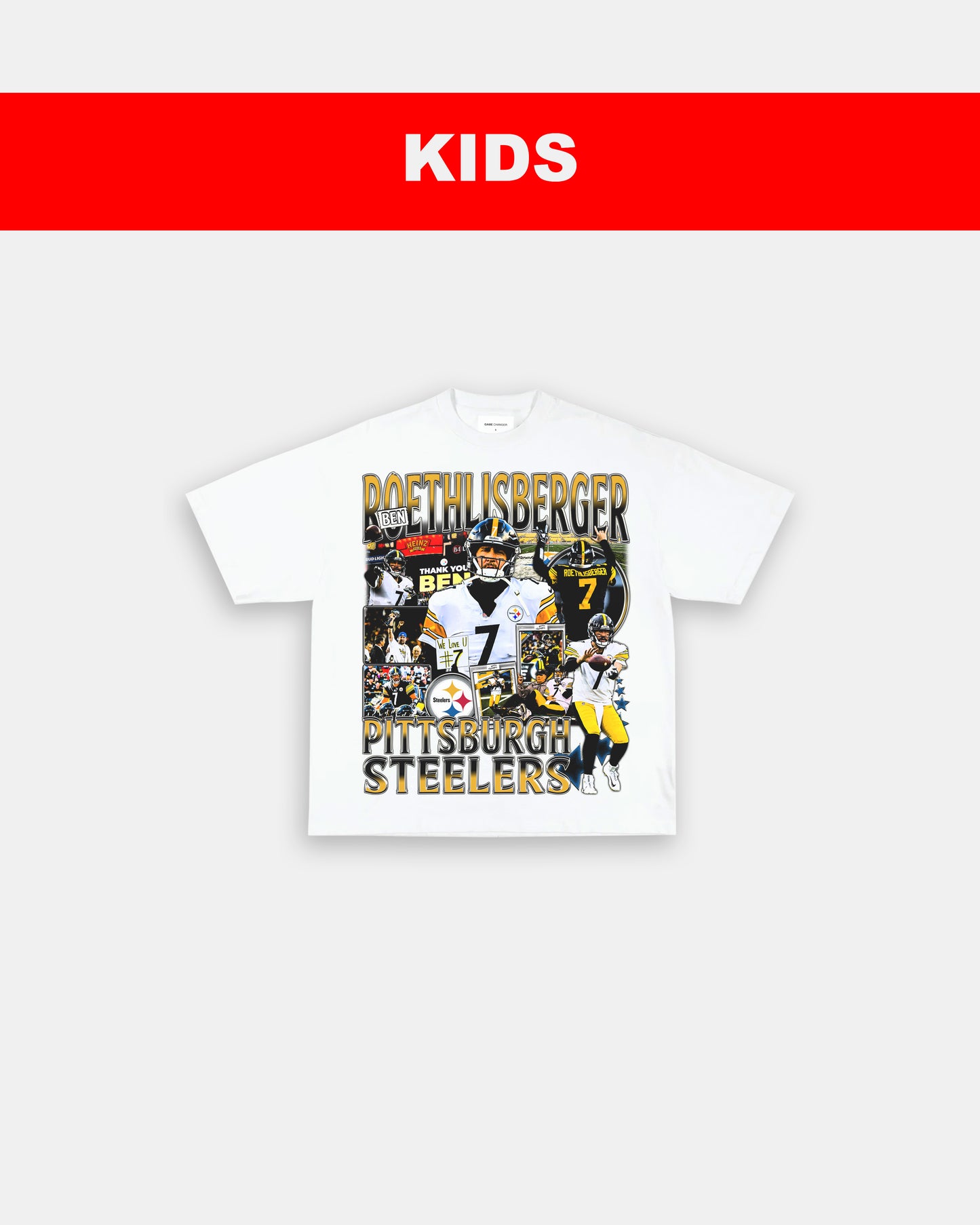 BEN ROETHLISBERGER - KIDS TEE