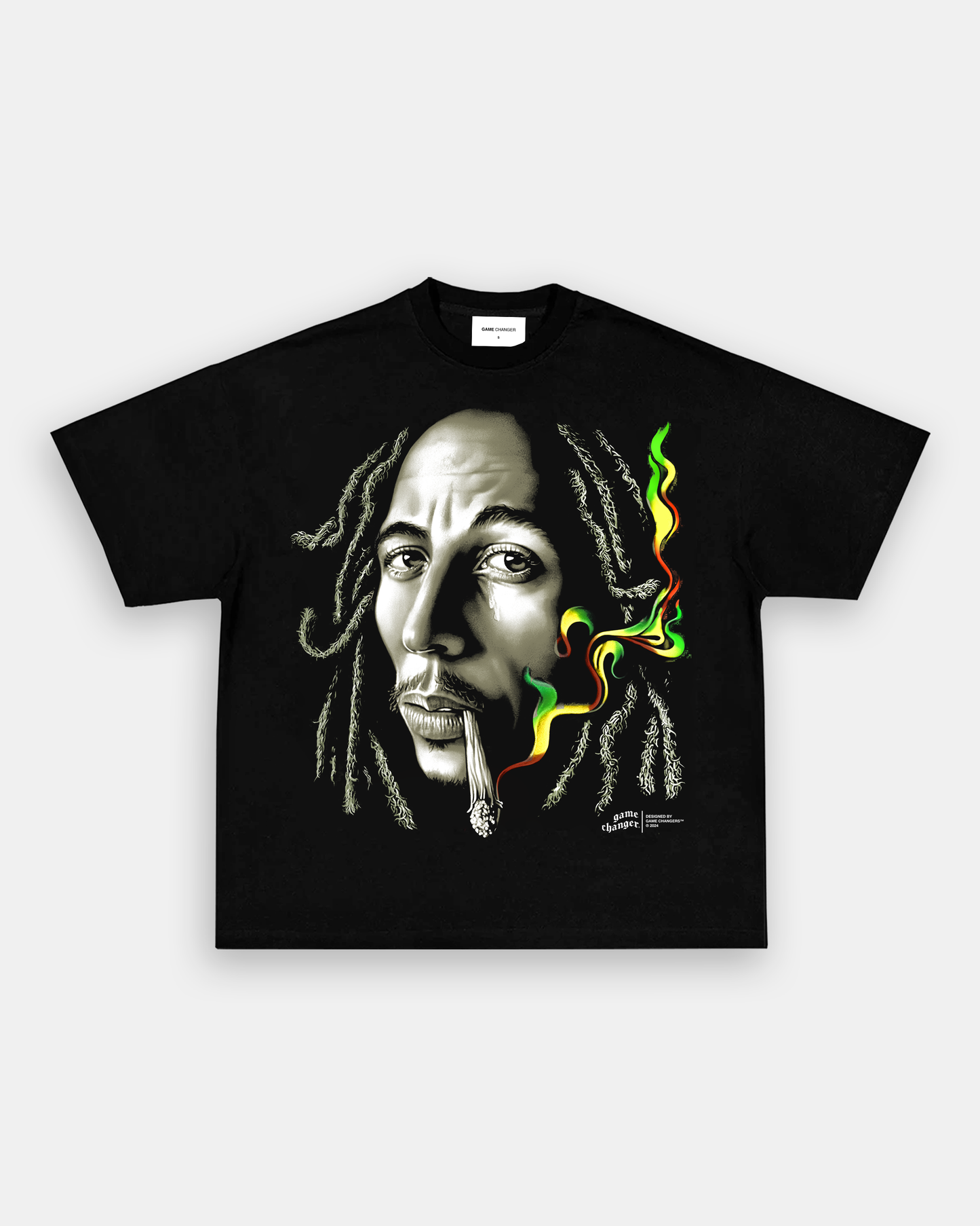 BIG FACE BOB MARLEY TEE