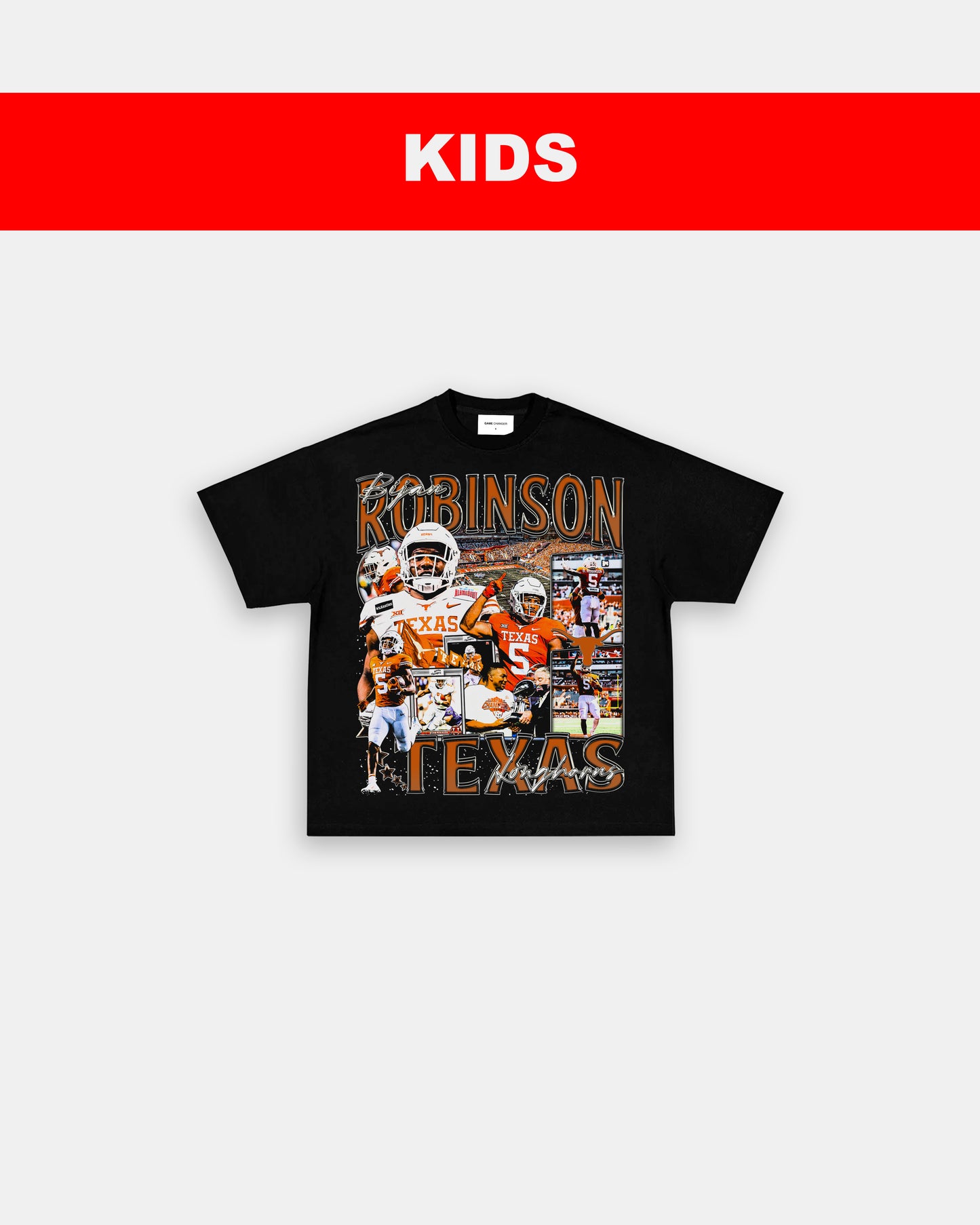 BIJAN ROBINSON - TEXAS - KIDS TEE