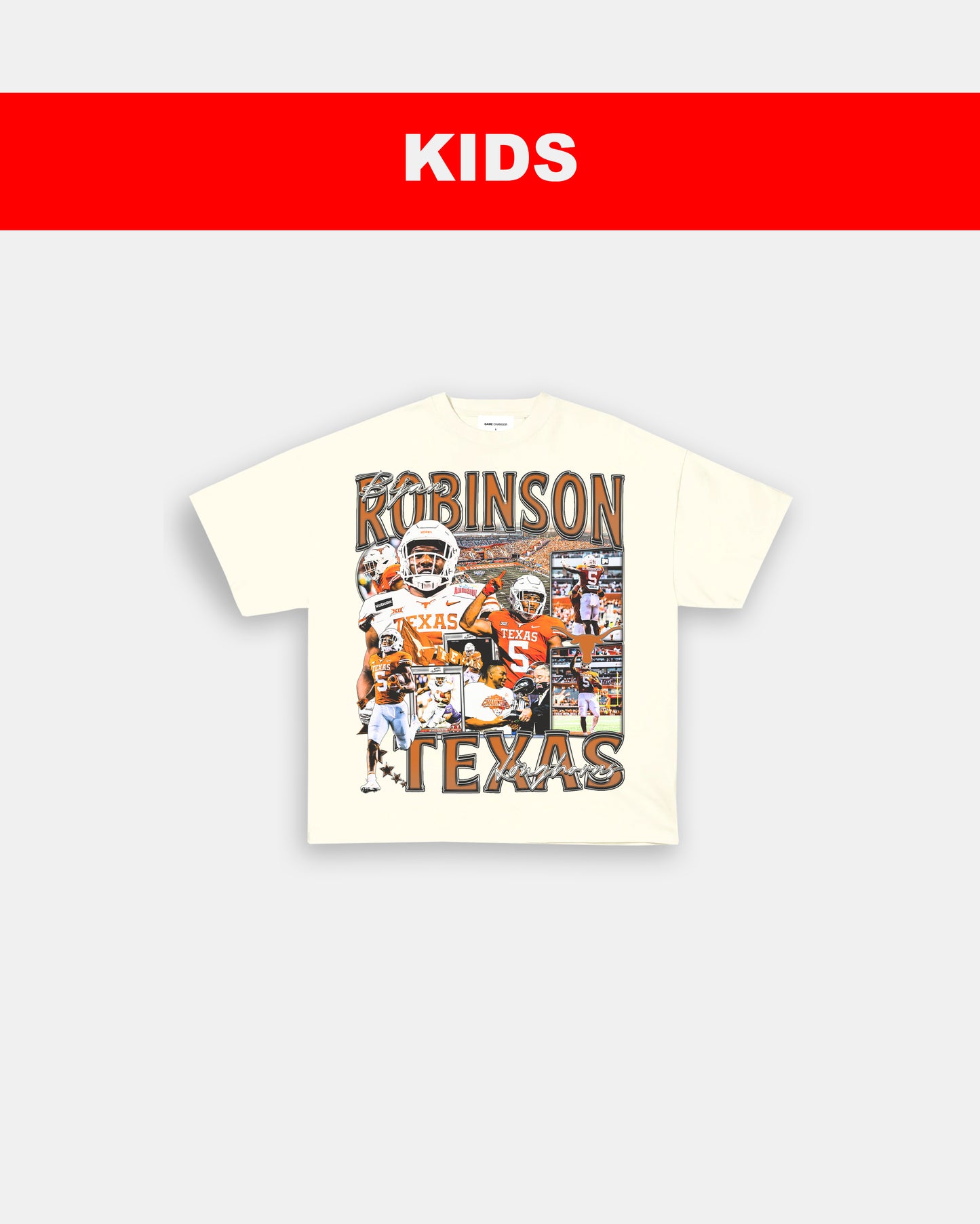 BIJAN ROBINSON - TEXAS - KIDS TEE