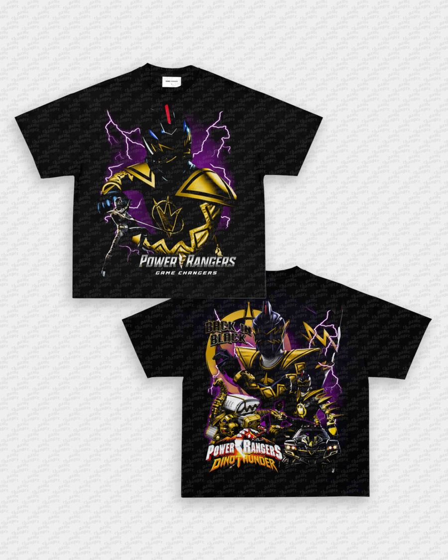 BLACK DINO RANGER V2 TEE - [DS]