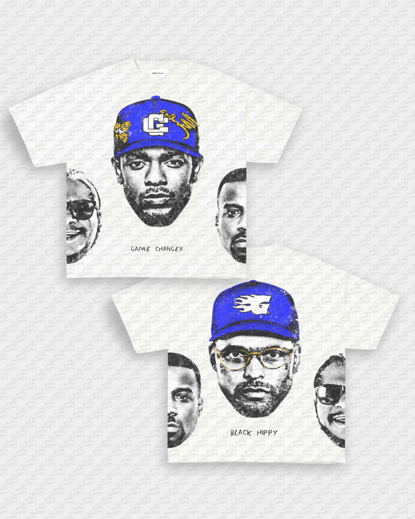 BLACK HIPPY TEE - [4S]