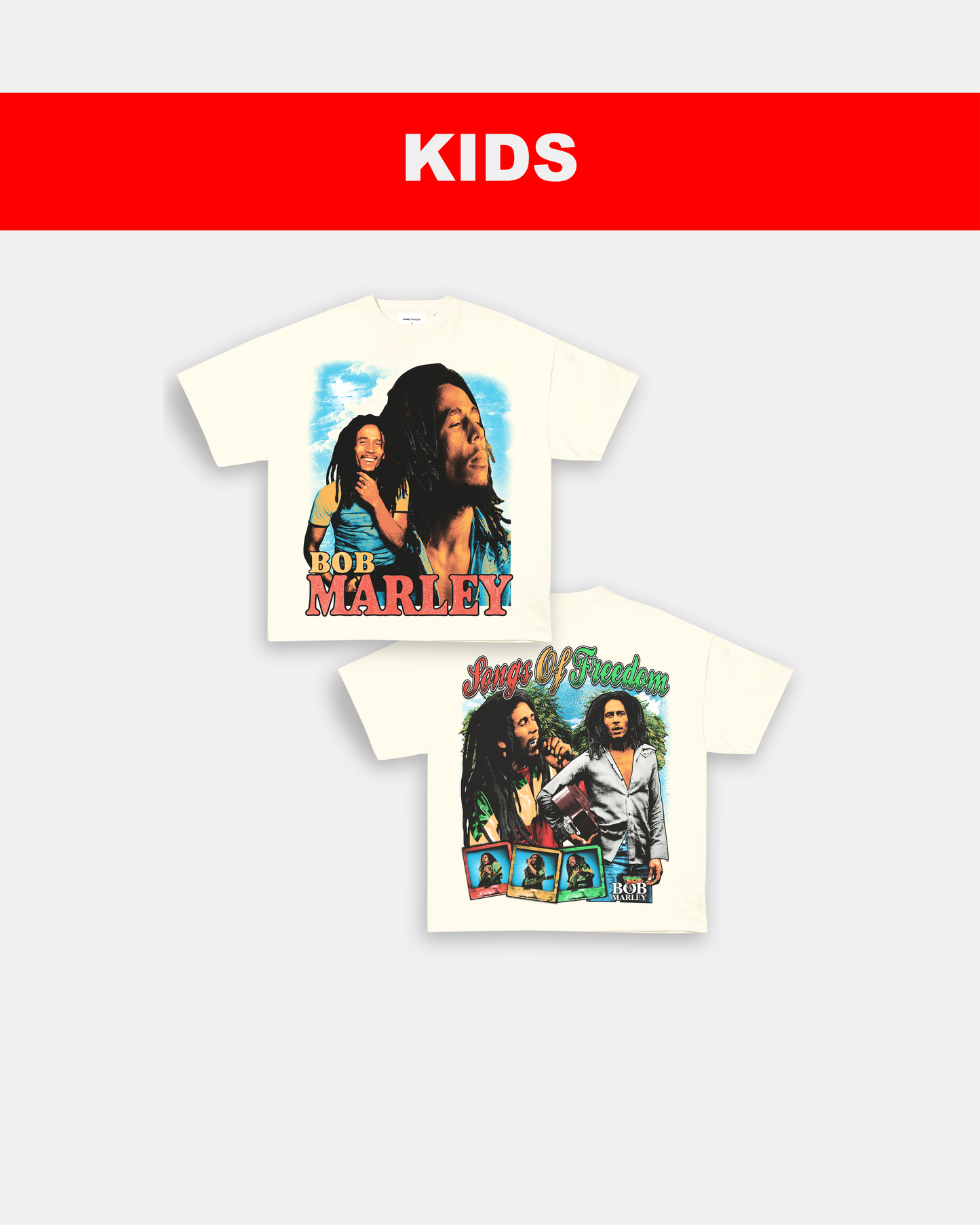 BOB MARLEY - KIDS TEE - [DS]