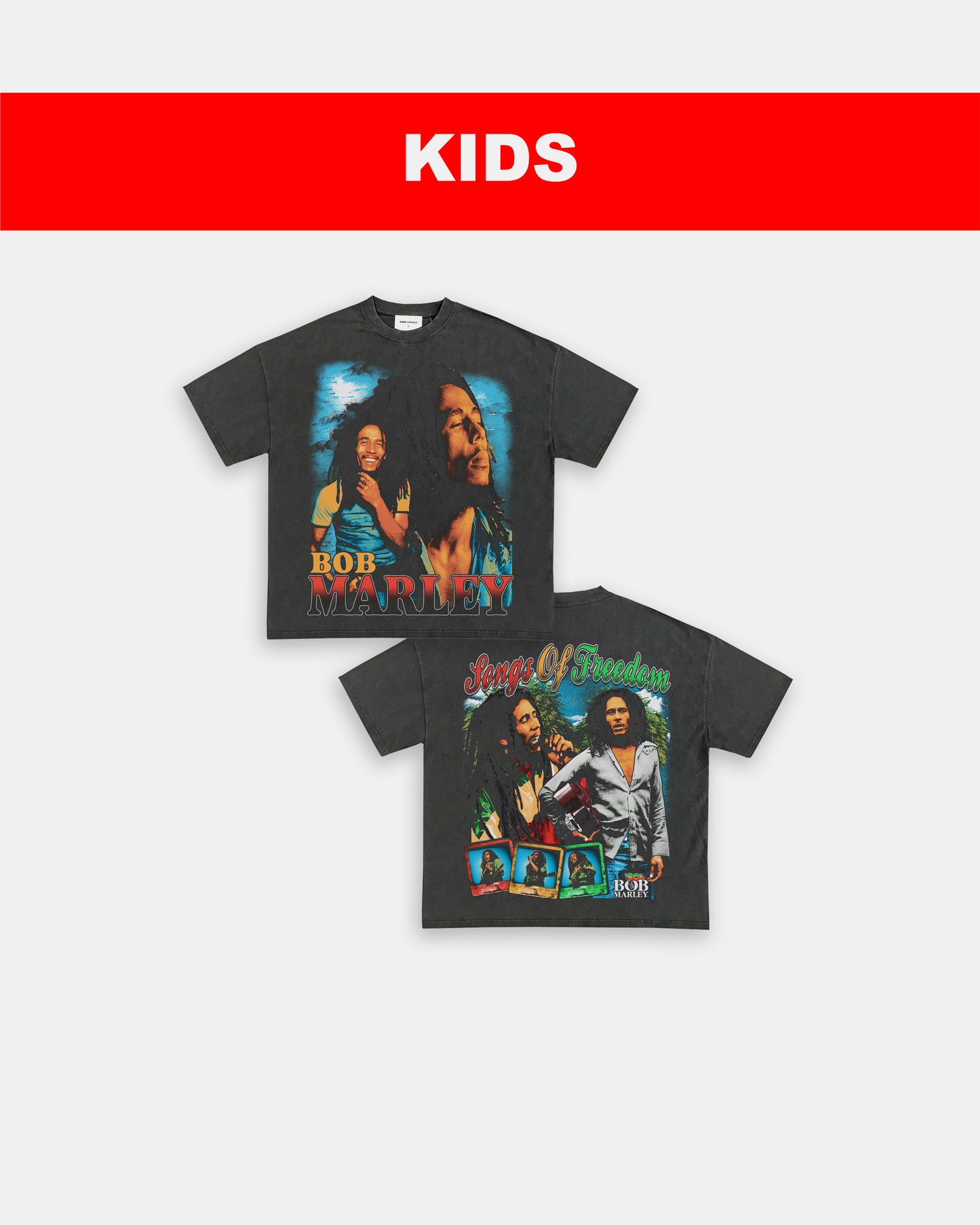 BOB MARLEY - KIDS TEE - [DS]