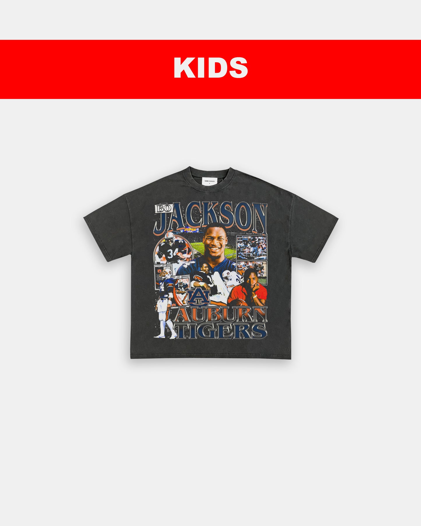 BO JACKSON - AUBURN - KIDS TEE