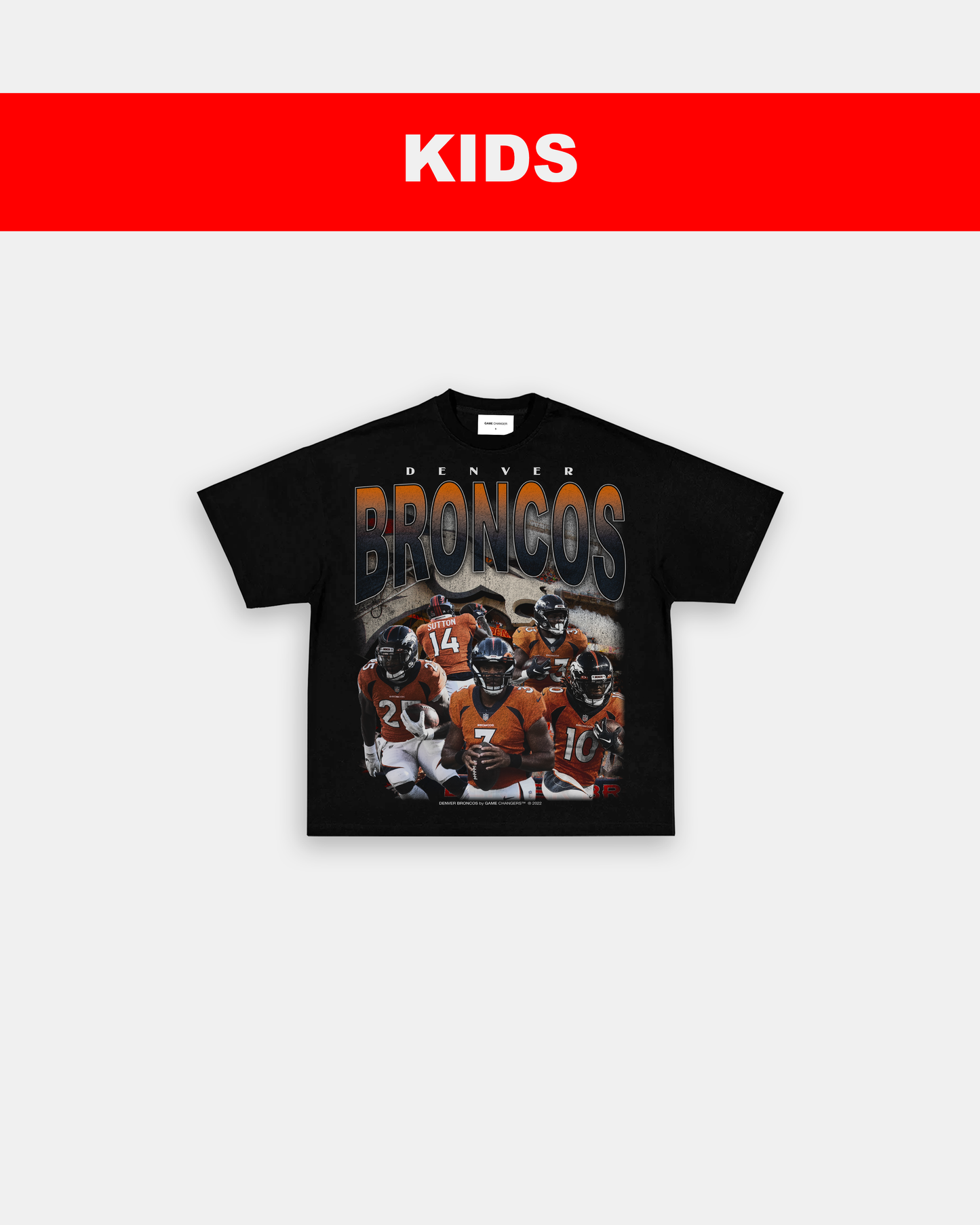 2022 BRONCOS - KIDS TEE