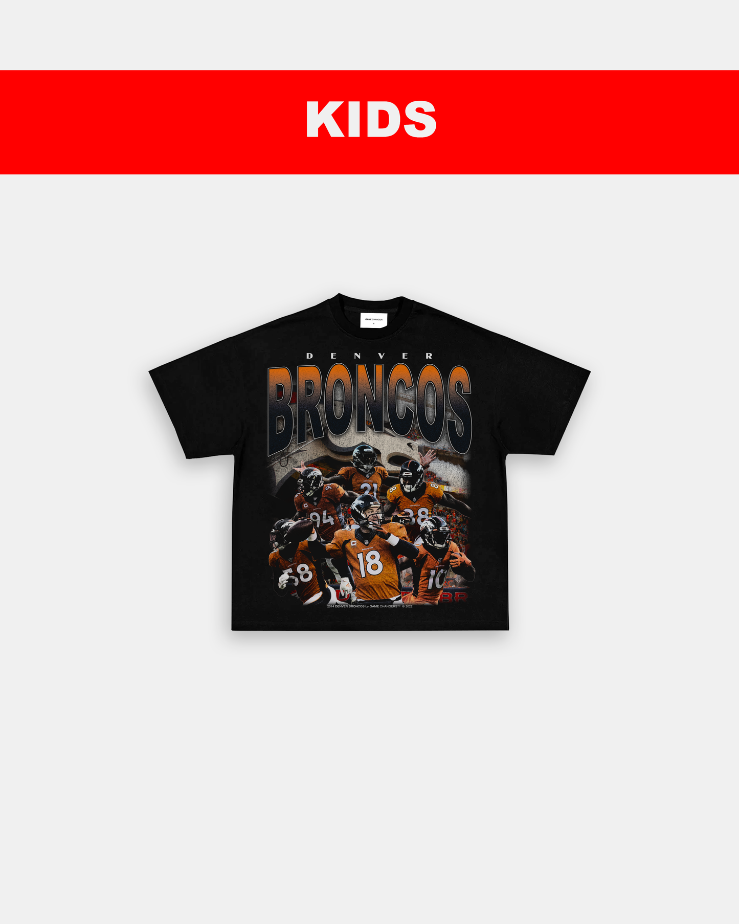 2015 BRONCOS - KIDS TEE