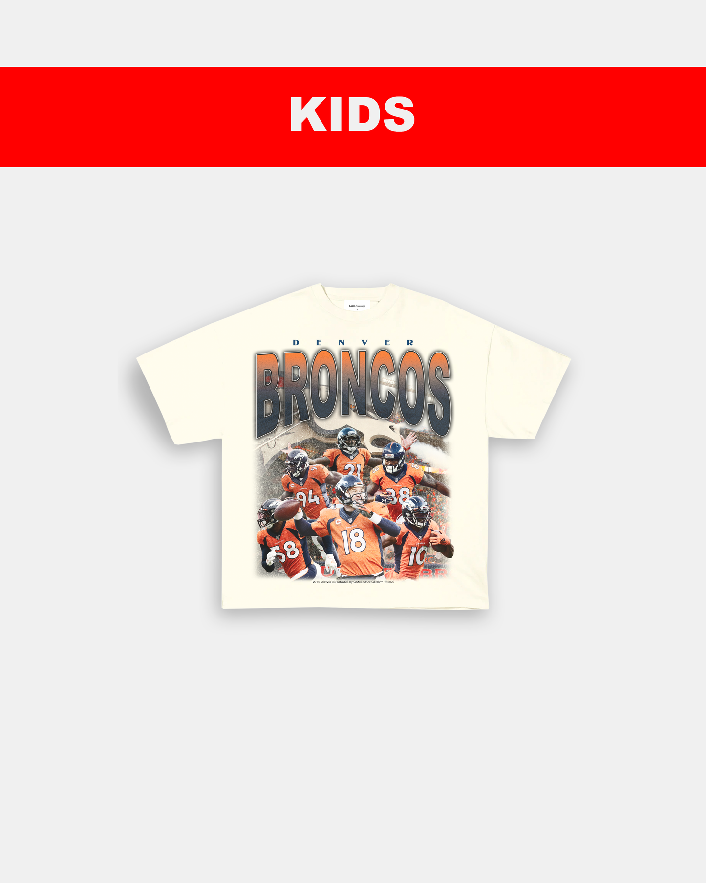 2015 BRONCOS - KIDS TEE