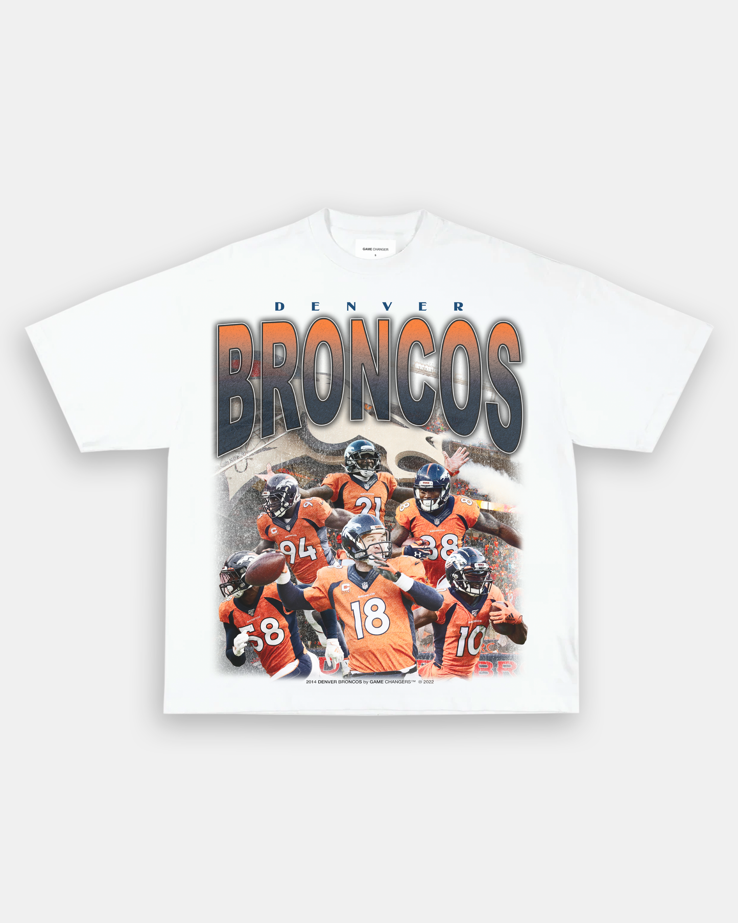 2015 BRONCOS TEE