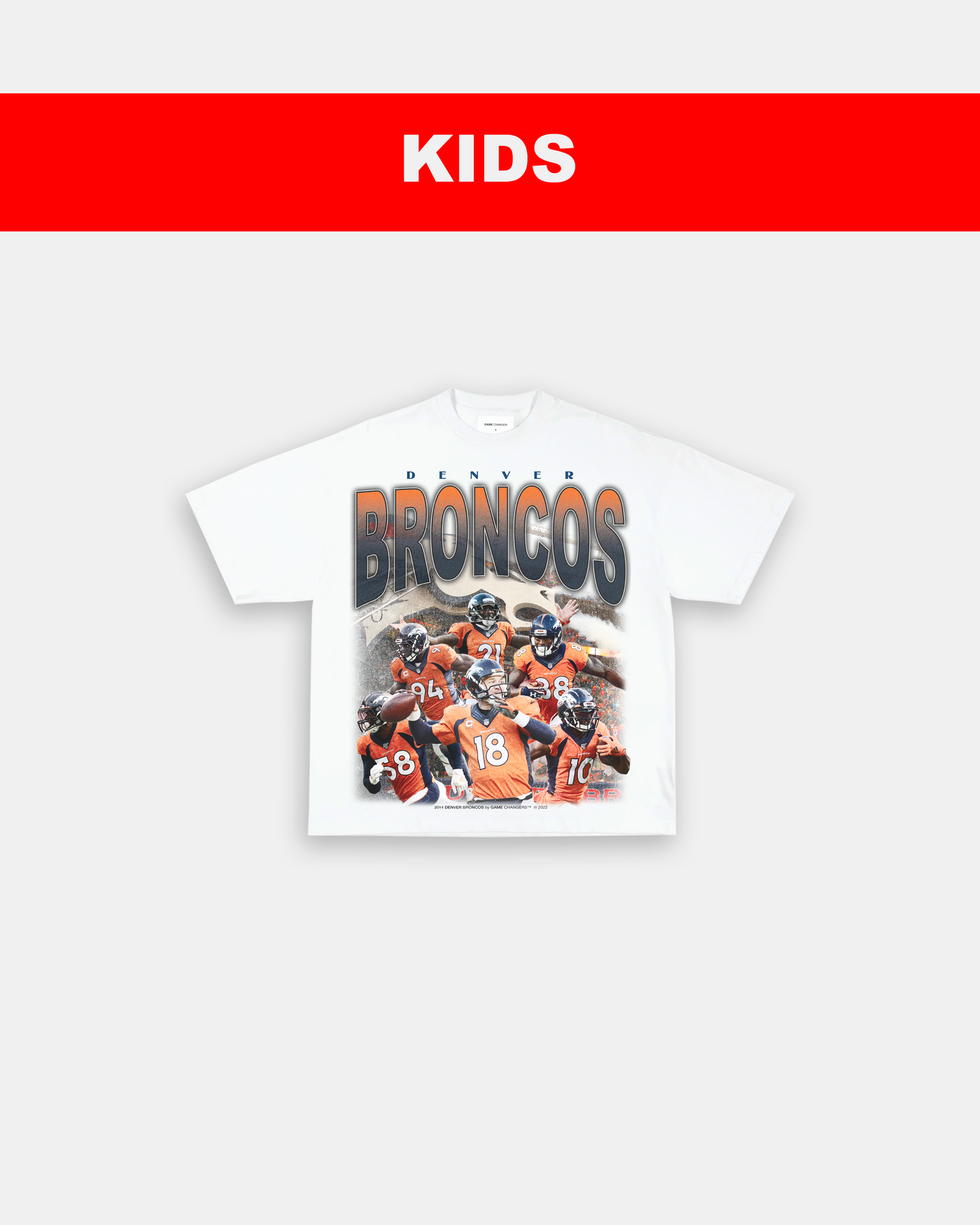 2015 BRONCOS - KIDS TEE