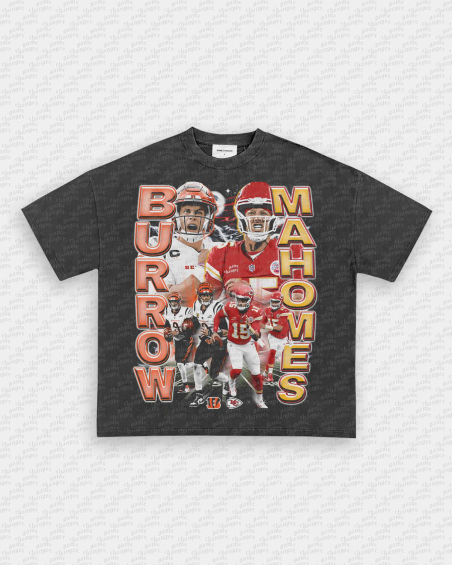 BURROW VS MAHOMES TEE