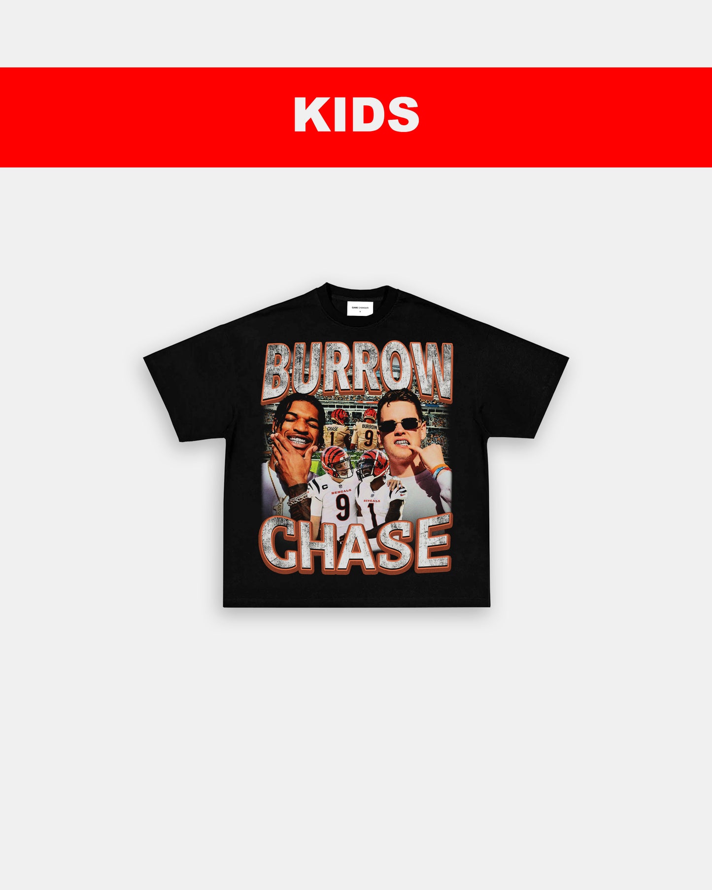 BURROW X CHASE - KIDS TEE