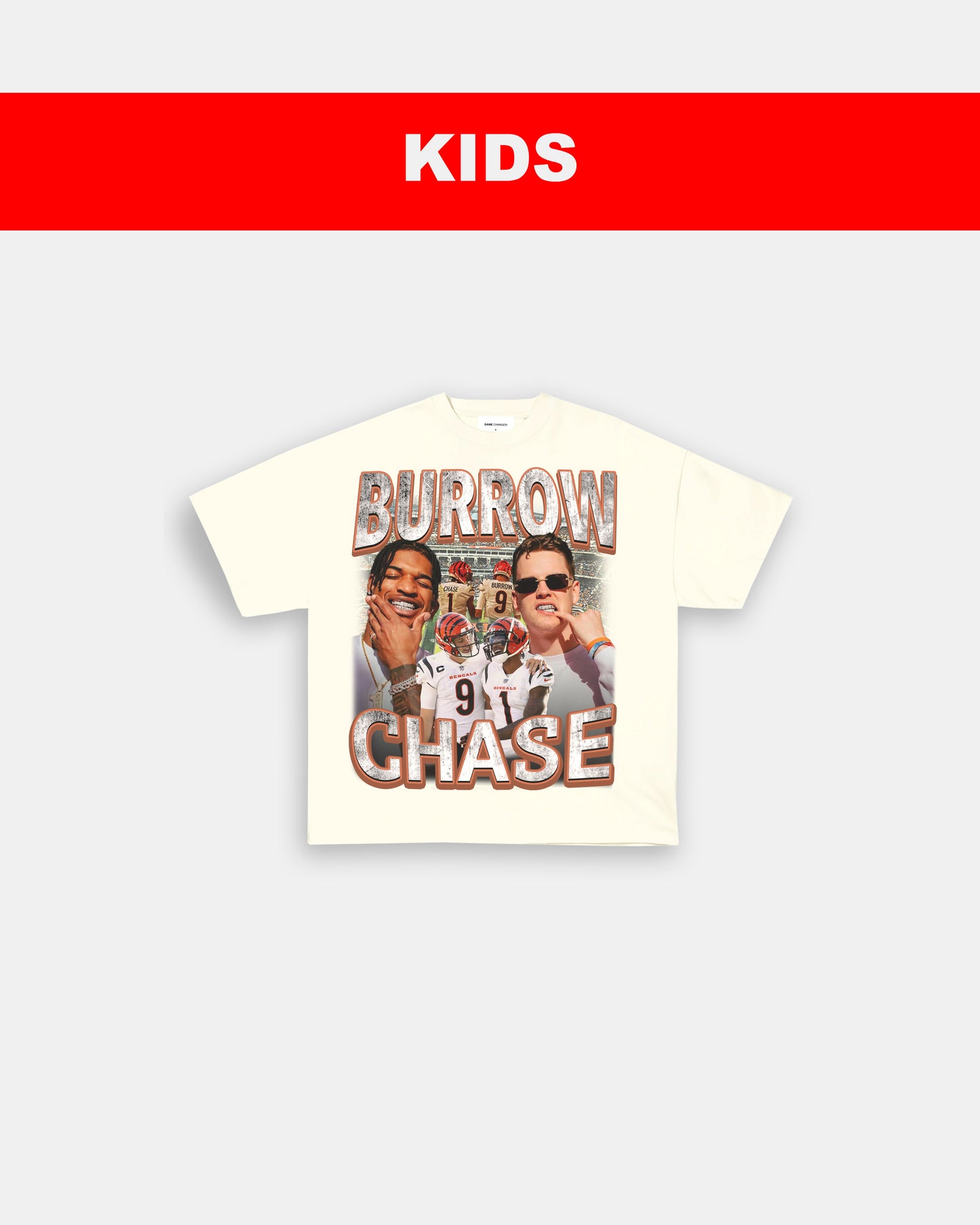 BURROW X CHASE - KIDS TEE