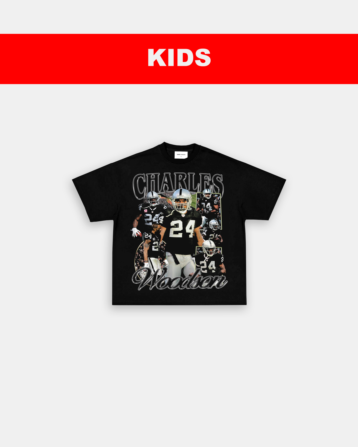 CHARLES WOODSON - KIDS TEE