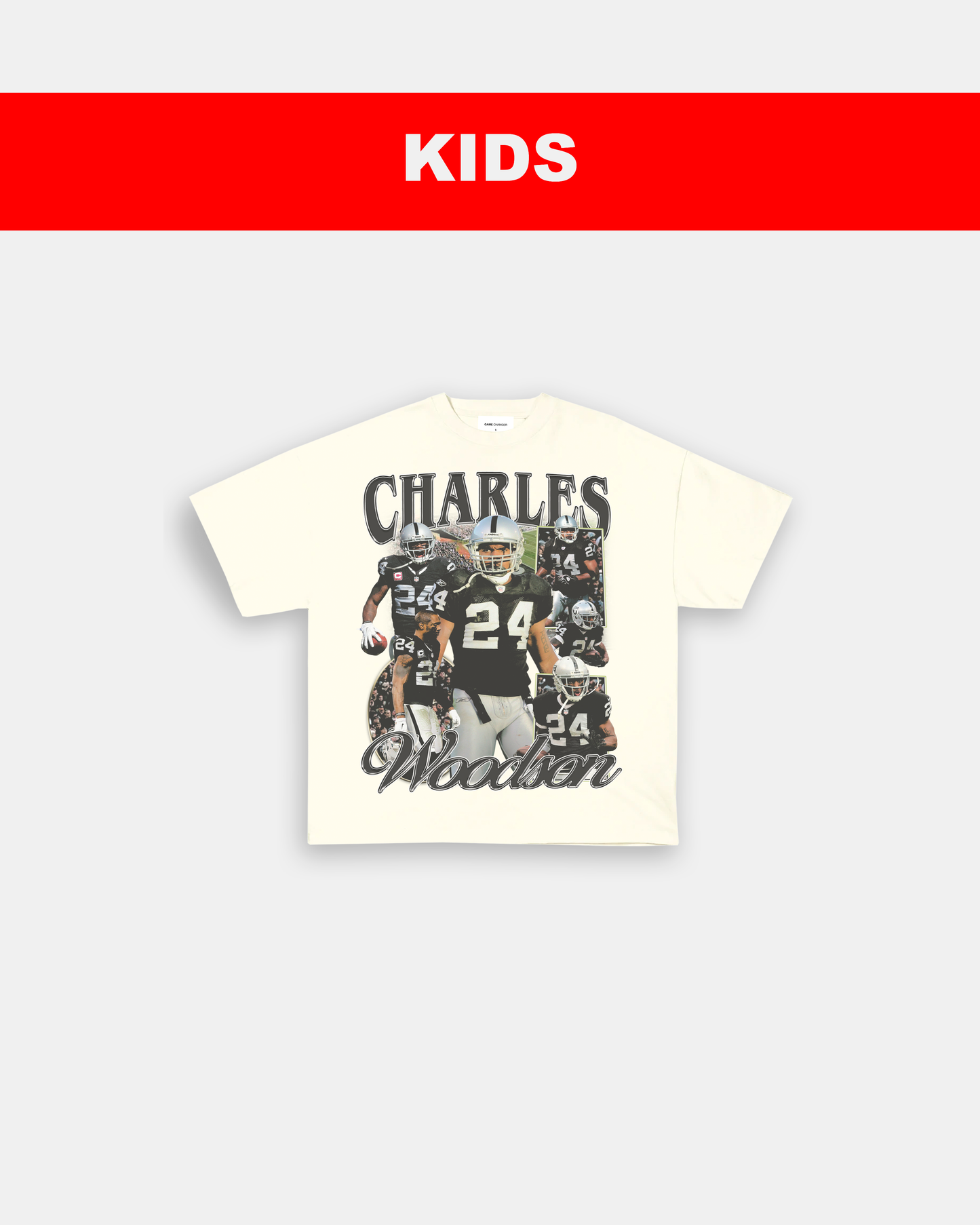 CHARLES WOODSON - KIDS TEE