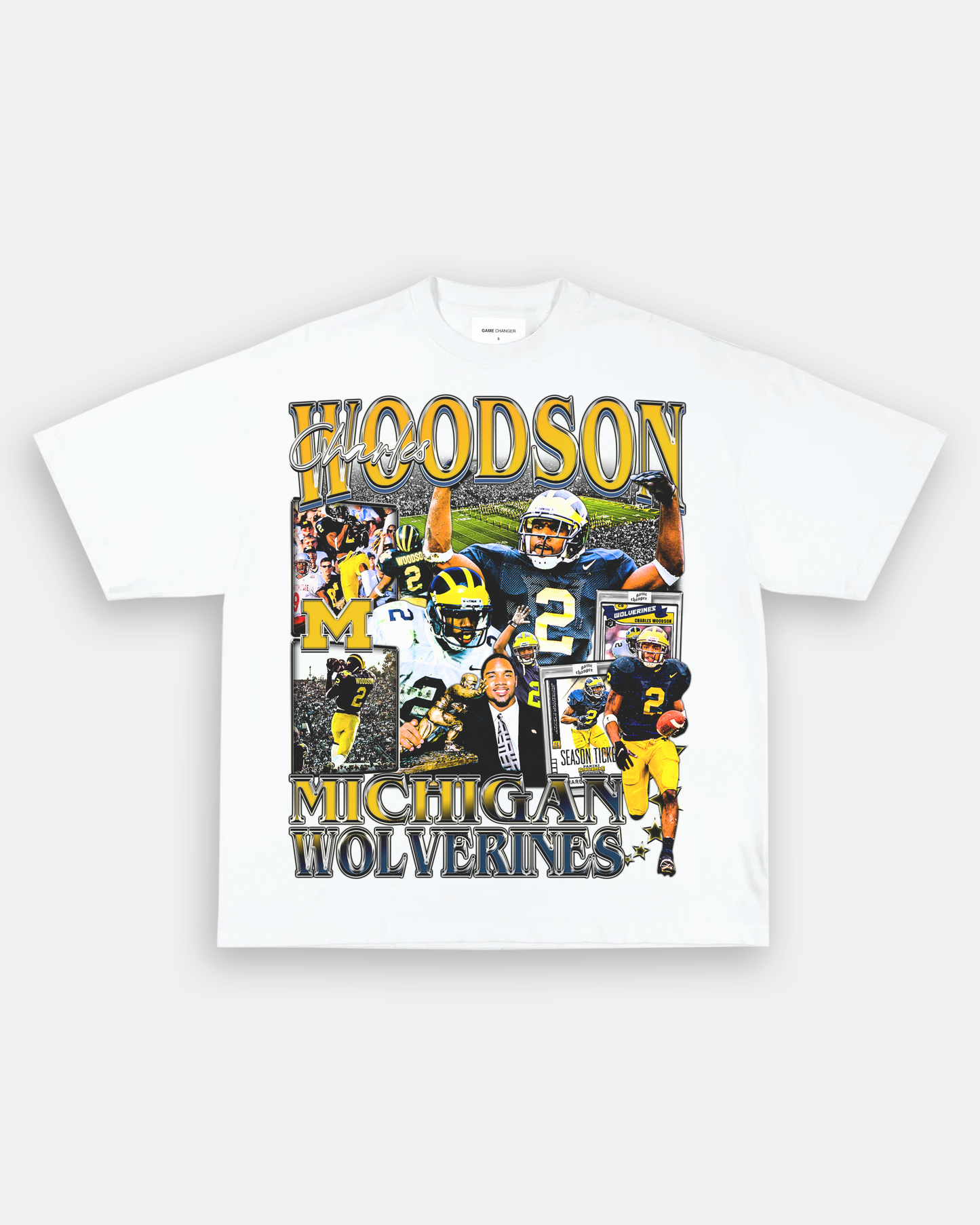 CHARLES WOODSON - MICHIGAN TEE