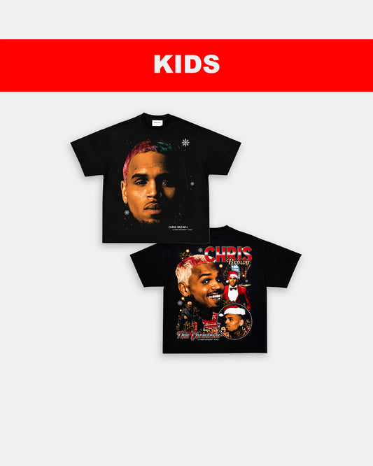 CHRIS BROWN - XMAS - KIDS TEE - [DS]