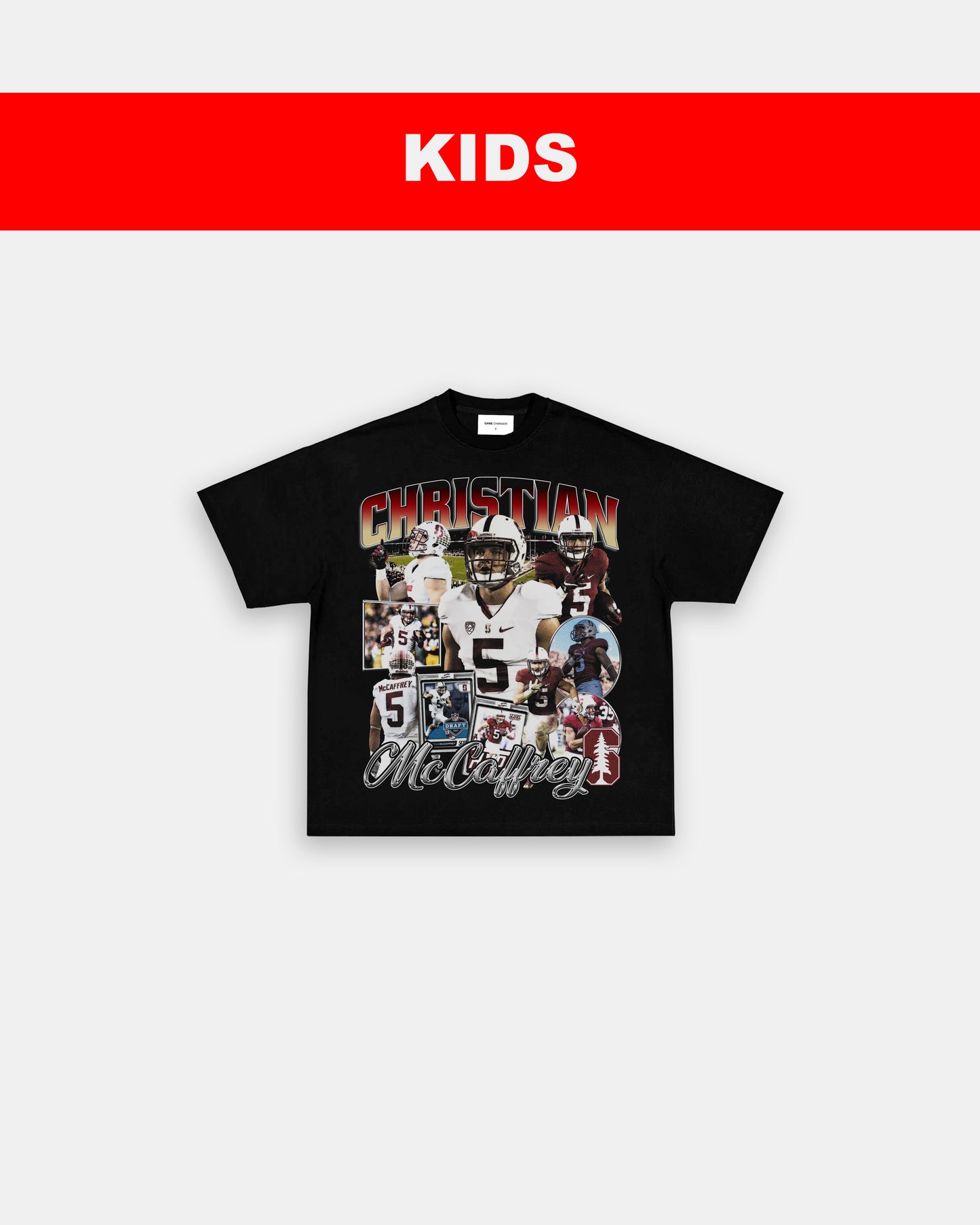 CHRISTIAN MCCAFFREY - STANFORD - KIDS TEE