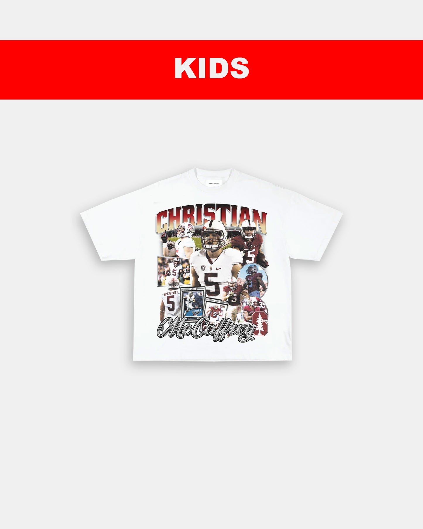 CHRISTIAN MCCAFFREY - STANFORD - KIDS TEE