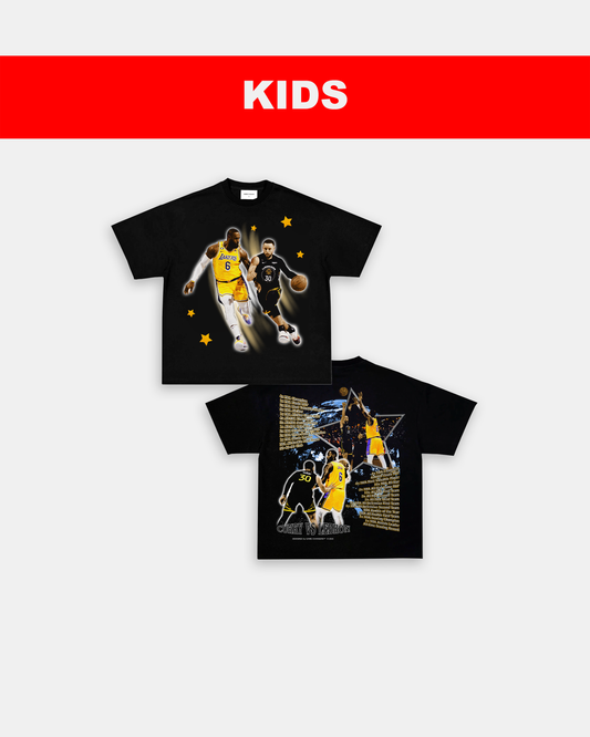 CURRY VS LEBRON - KIDS TEE - [DS]