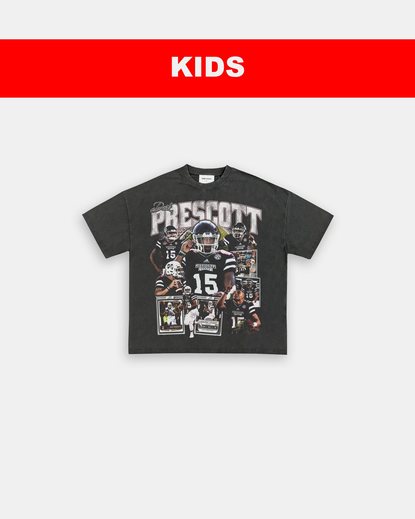 DAK PRESCOTT - MISSISSIPPI - KIDS TEE