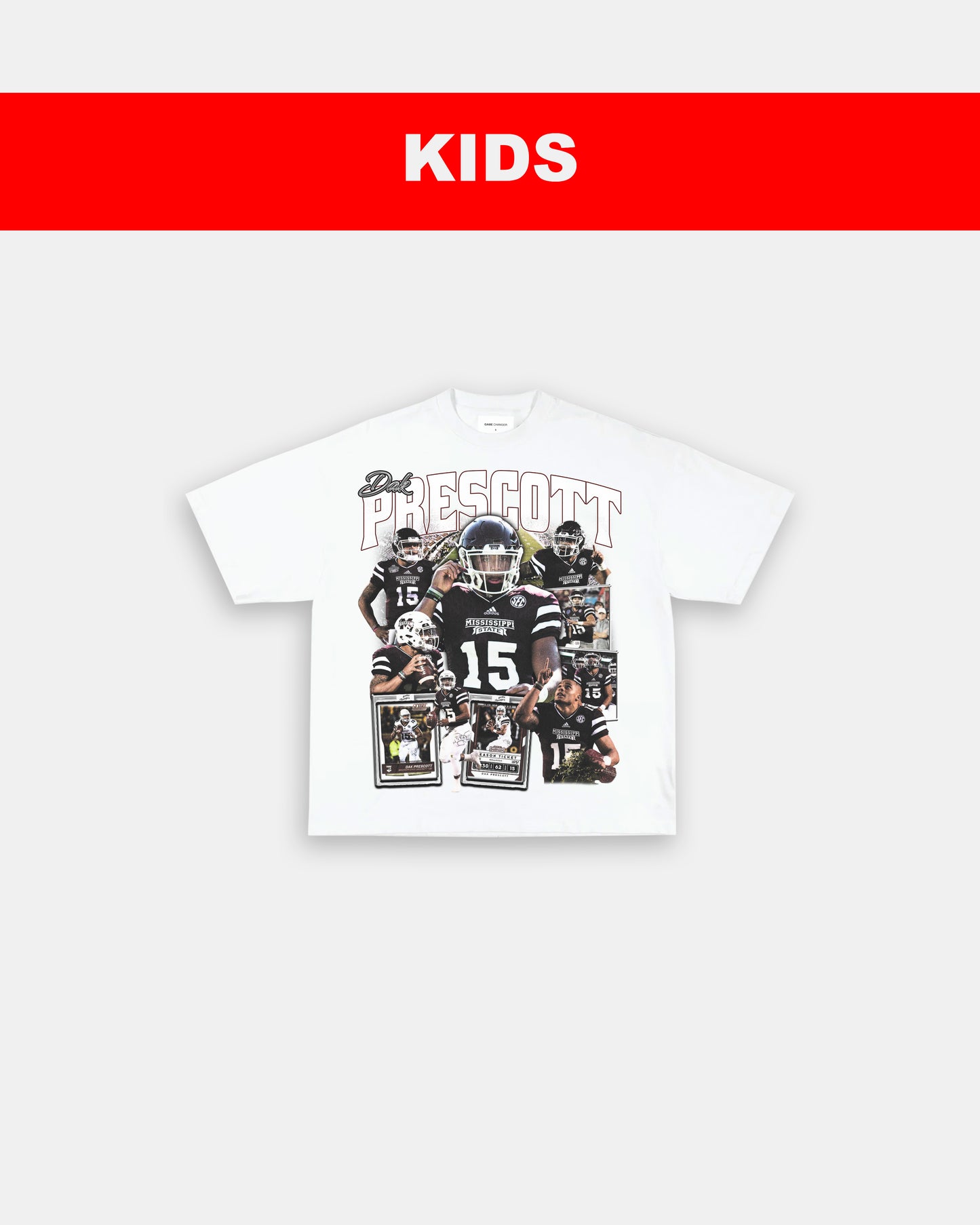 DAK PRESCOTT - MISSISSIPPI - KIDS TEE